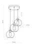   
                        
                        Люстра TK LIGHTING (Польща) 27562    
                         У стилі Модерн.  
                        Тип джерела світла: світлодіодна лампа, змінна.                         Форма: Коло.                         Кольори плафонів і підвісок: Сірий.                         Матеріал: Скло.                          фото 2