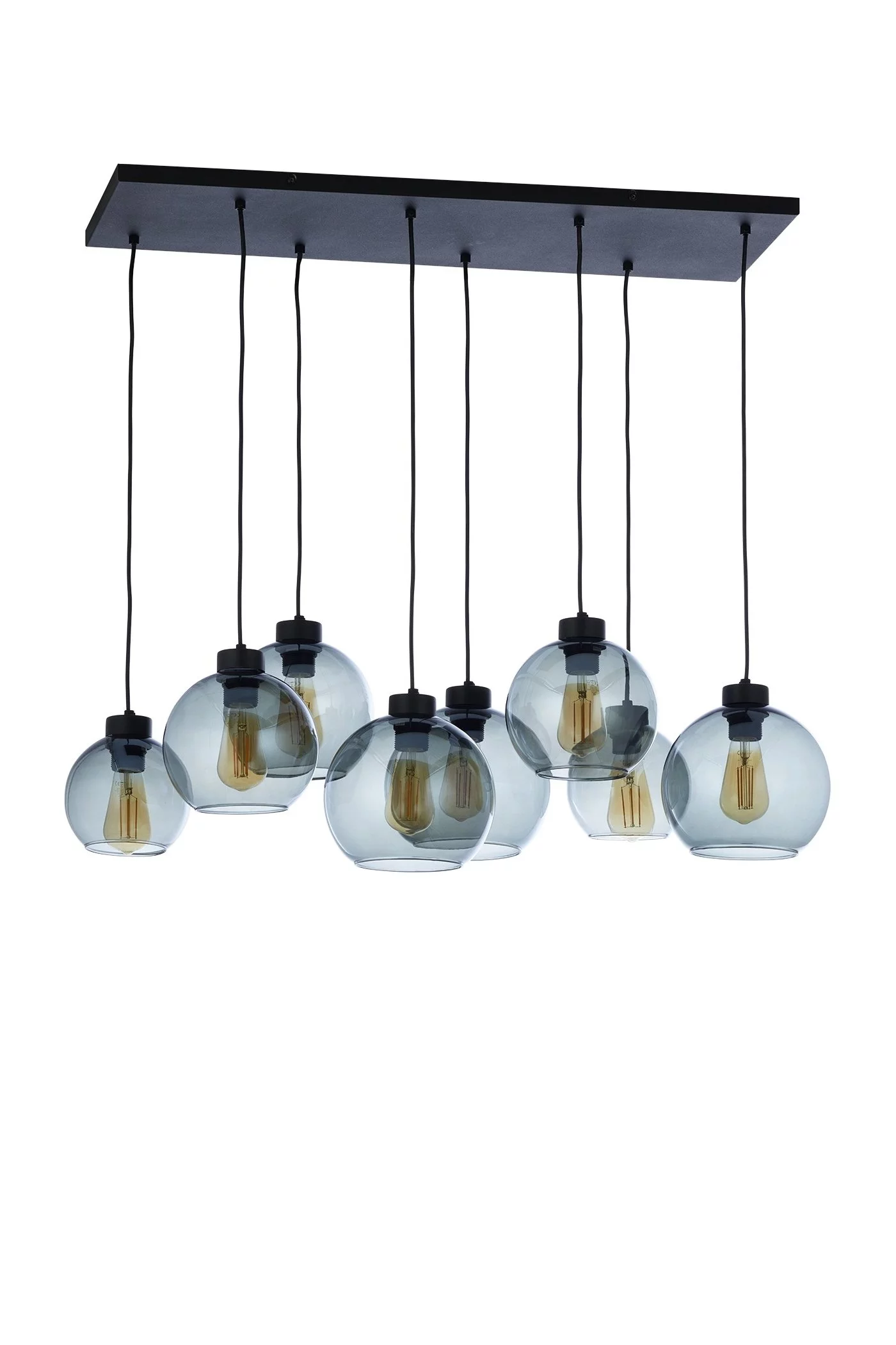  
                        
                        Люстра TK LIGHTING (Польща) 27597    
                         У стилі Скандинавський.  
                        Тип джерела світла: світлодіодна лампа, змінна.                         Форма: Прямокутник.                         Кольори плафонів і підвісок: Сірий.                         Матеріал: Скло.                          фото 1
