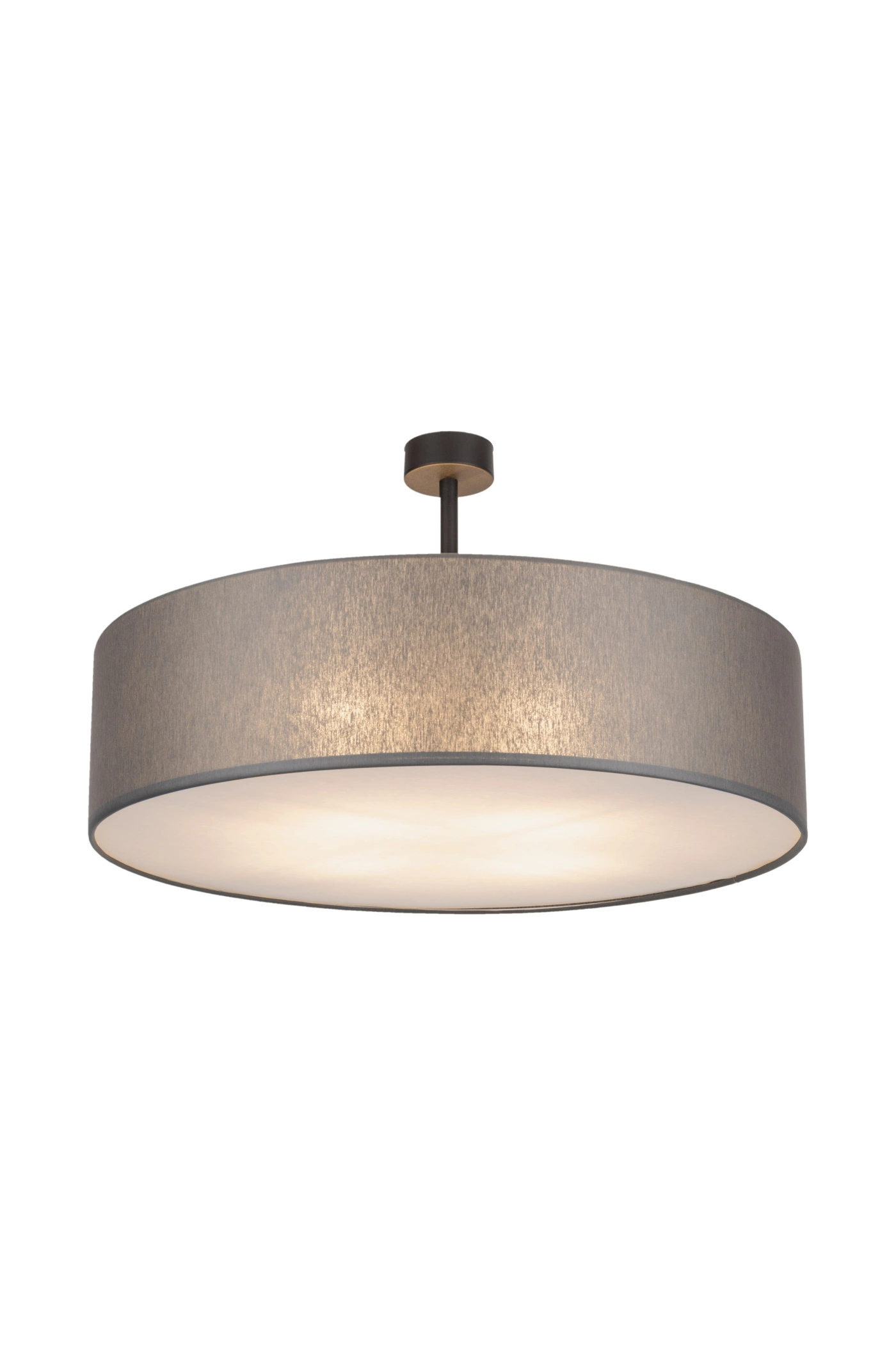   
                        
                        Люстра TK LIGHTING (Польша) 27662    
                         в стиле Модерн.  
                        Тип источника света: светодиодная лампа, сменная.                         Форма: Цилиндр, Круг.                         Цвета плафонов и подвесок: Серый, Белый.                         Материал: Ткань, Пластик.                          фото 6