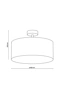   
                        
                        Люстра TK LIGHTING (Польша) 27666    
                         В стиле Модерн.  
                        Тип источника света: светодиодная лампа, сменная.                         Форма: Цилиндр.                         Цвета плафонов и подвесок: Белый.                         Материал: Ткань, Пластик.                          фото 8