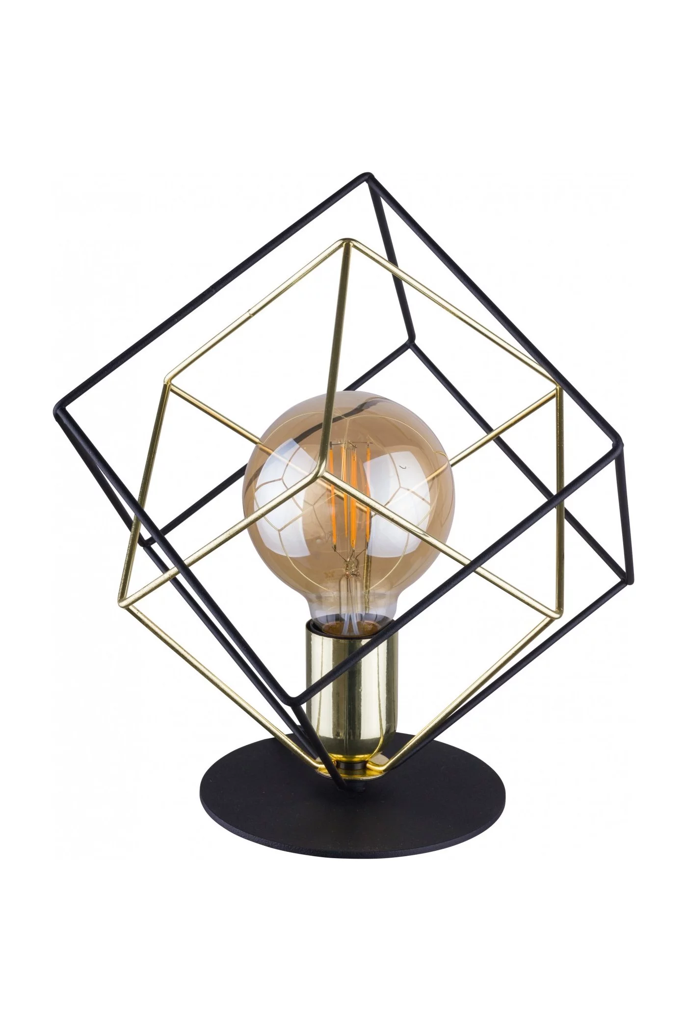   
                        
                        Настільна лампа TK LIGHTING (Польща) 27777    
                         У стилі Лофт.  
                        Тип джерела світла: світлодіодна лампа, змінна.                                                 Кольори плафонів і підвісок: Чорний, Золото.                         Матеріал: Метал.                          фото 1