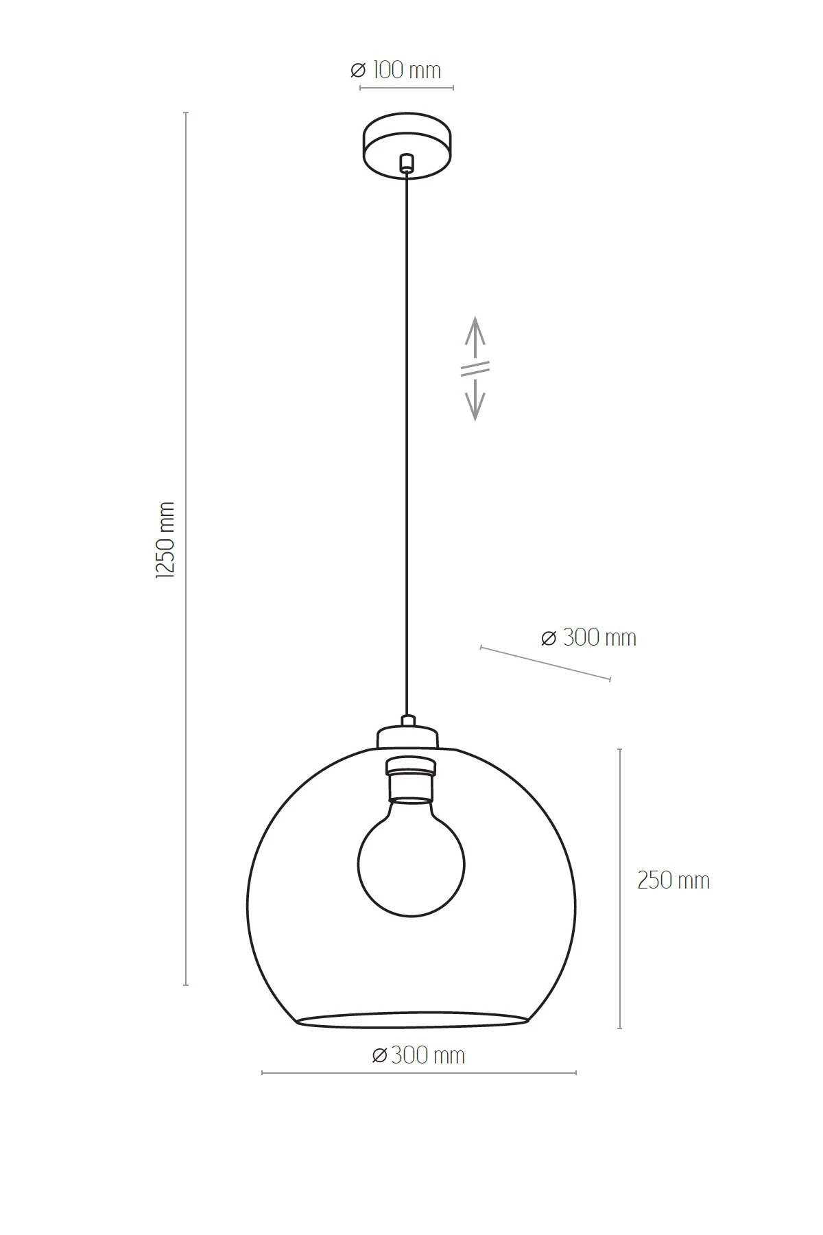   
                        Люстра TK LIGHTING (Польща) 27838    
                         у стилі Модерн.  
                        Тип джерела світла: світлодіодна лампа, змінна.                         Форма: Куля.                         Кольори плафонів і підвісок: Прозорий.                         Матеріал: Скло.                          фото 2