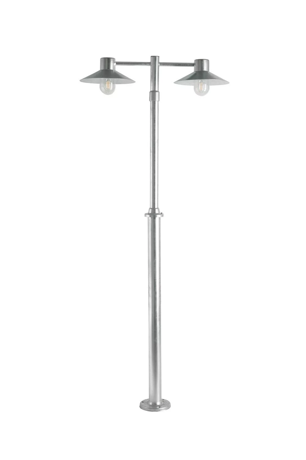   
                        Світильник вуличний NORLYS (Норвегія) 28161    
                         у стилі Скандинавський.  
                        Тип джерела світла: світлодіодна лампа, змінна.                                                 Кольори плафонів і підвісок: Сірий, Білий.                         Матеріал: Сталь.                          фото 1