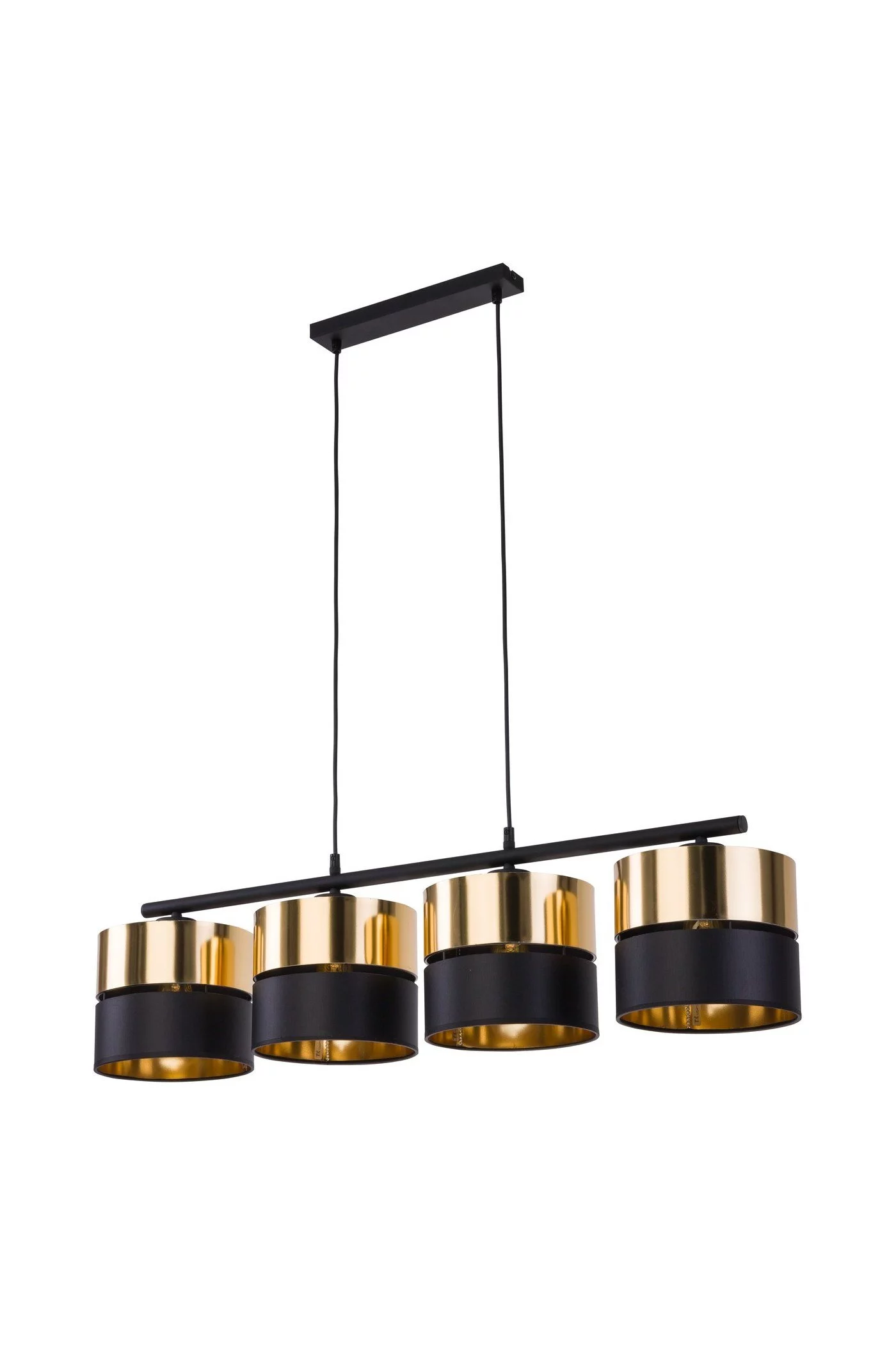   
                        
                        Люстра TK LIGHTING (Польща) 28419    
                         У стилі Лофт.  
                        Тип джерела світла: світлодіодна лампа, змінна.                         Форма: Прямокутник.                         Кольори плафонів і підвісок: Чорний, Золото.                         Матеріал: Тканина.                          фото 1