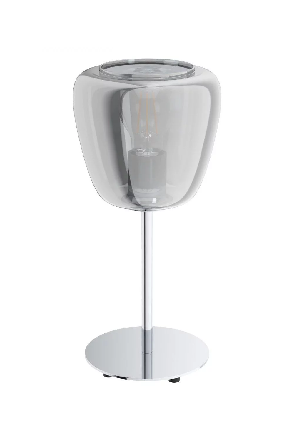   
                        
                        Настільна лампа EGLO (Австрія) 28515    
                         у стилі Хай-тек.  
                        Тип джерела світла: світлодіодна лампа, змінна.                                                 Кольори плафонів і підвісок: Чорний.                         Матеріал: Скло.                          фото 1