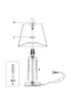   
                        
                        Настільна лампа MAYTONI (Німеччина) 28550    
                         у стилі Арт-деко.  
                        Тип джерела світла: світлодіодна лампа, змінна.                                                 Кольори плафонів і підвісок: Бежевий.                         Матеріал: Тканина, Пластик.                          фото 6