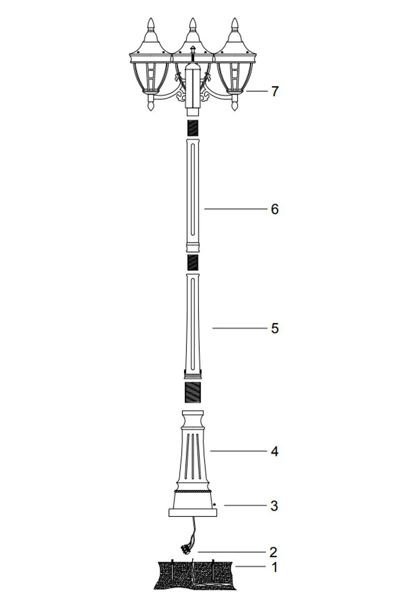   
                        Світильник вуличний MAYTONI (Німеччина) 28552    
                         у стилі Класика.  
                        Тип джерела світла: світлодіодна лампа, змінна.                                                 Кольори плафонів і підвісок: Білий.                         Матеріал: Скло.                          фото 3