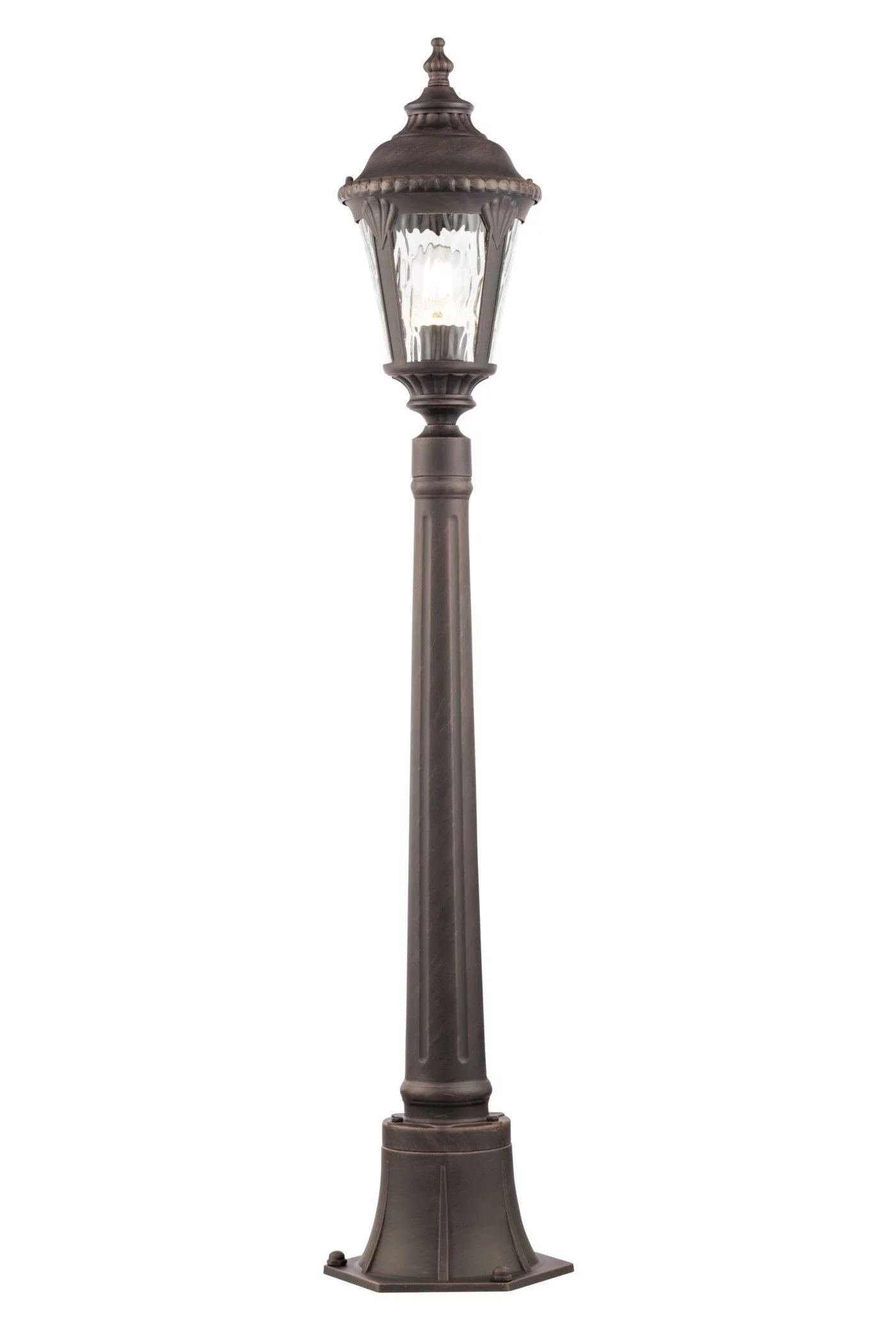  
                        Светильник уличный MAYTONI  (Германия) 28556    
                         в стиле Классика.  
                        Тип источника света: светодиодная лампа, сменная.                                                 Цвета плафонов и подвесок: Прозрачный, Бронза.                         Материал: Стекло, Металл.                          фото 1