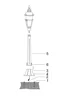   
                        Светильник уличный MAYTONI  (Германия) 28556    
                         в стиле Классика.  
                        Тип источника света: светодиодная лампа, сменная.                                                 Цвета плафонов и подвесок: Прозрачный, Бронза.                         Материал: Стекло, Металл.                          фото 3