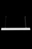   
                        
                        Люстра MAYTONI (Германия) 28570    
                         в стиле Хай-тек.  
                        Тип источника света: встроенный led-модуль, несъемный.                         Форма: Прямоугольник.                         Цвета плафонов и подвесок: Белый, Прозрачный.                         Материал: Алюминий.                          фото 2