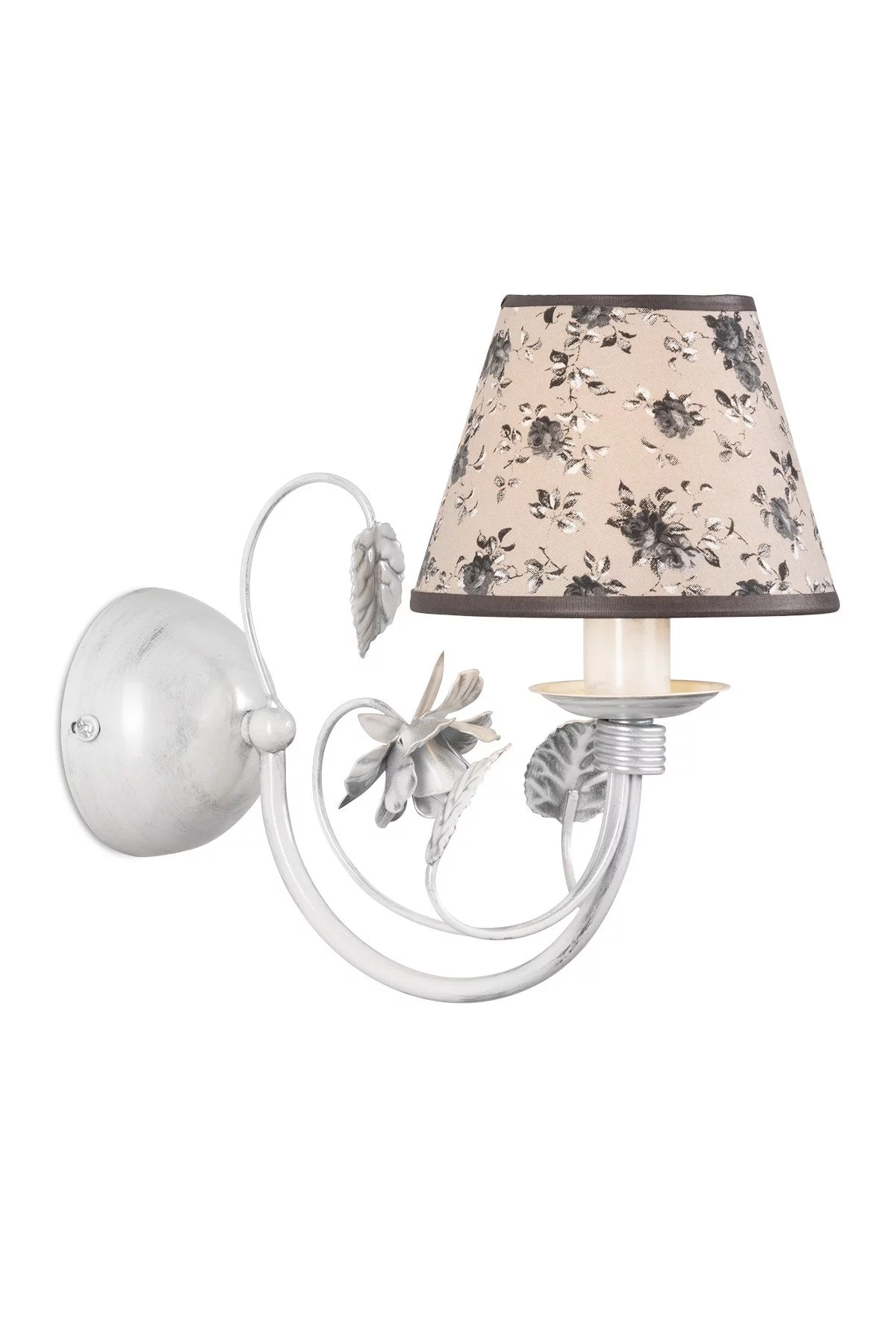   
                        
                        Бра NB LIGHT (Украина) 28655    
                         В стиле Флористика.  
                        Тип источника света: светодиодная лампа, сменная.                                                 Цвета плафонов и подвесок: Бежевый, Рисунок.                         Материал: Ткань.                          фото 2