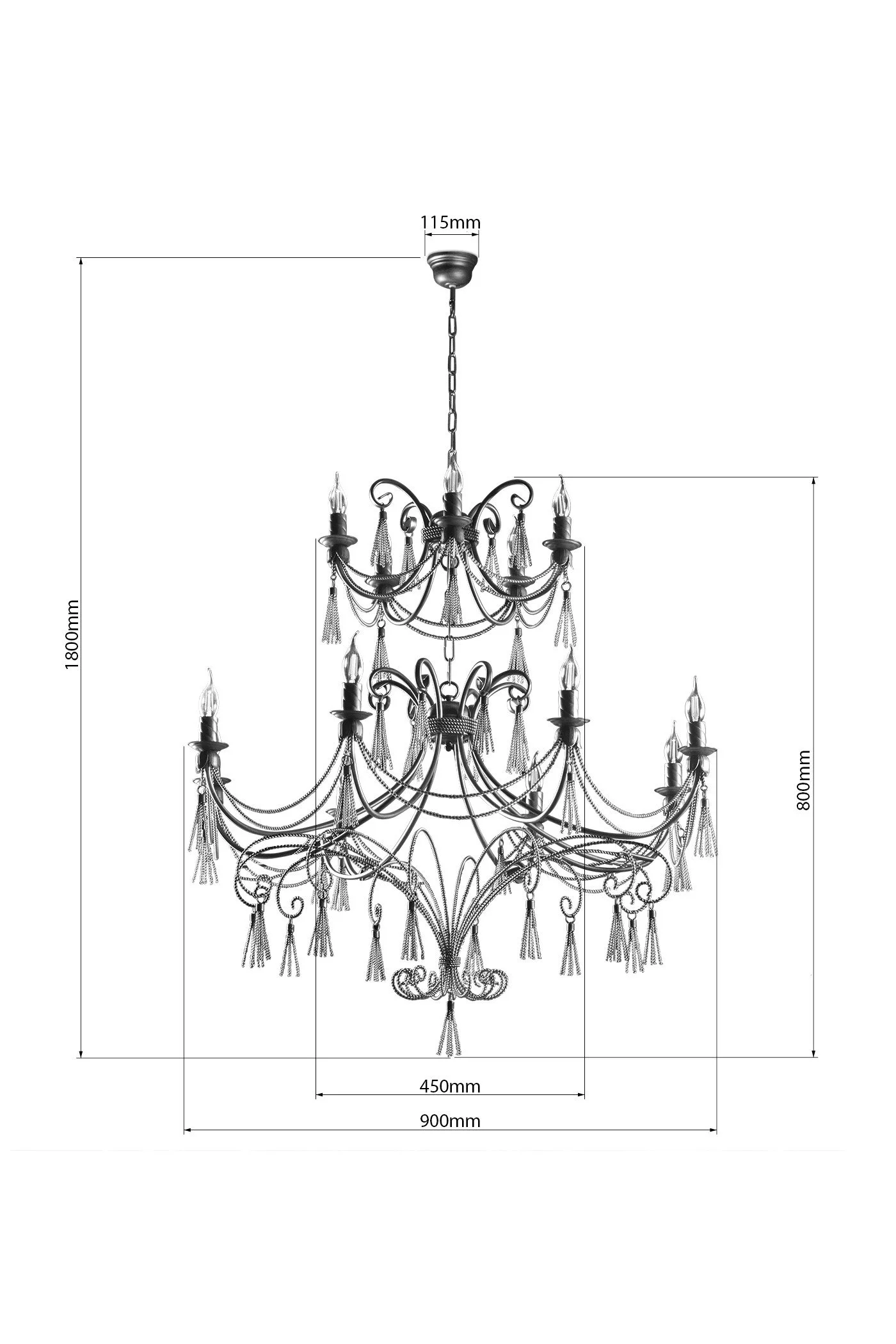   
                        
                        Люстра NB LIGHT (Україна) 28661    
                         У стилі Класика.  
                        Тип джерела світла: світлодіодна лампа, змінна.                         Форма: Коло.                                                                          фото 3