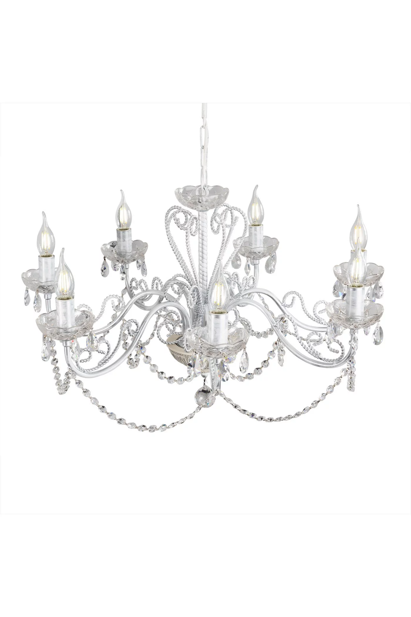   
                        
                        Люстра NB LIGHT (Україна) 28696    
                         У стилі Класика.  
                        Тип джерела світла: світлодіодна лампа, змінна.                         Форма: Коло.                         Кольори плафонів і підвісок: Прозорий.                         Матеріал: Кришталь.                          фото 4