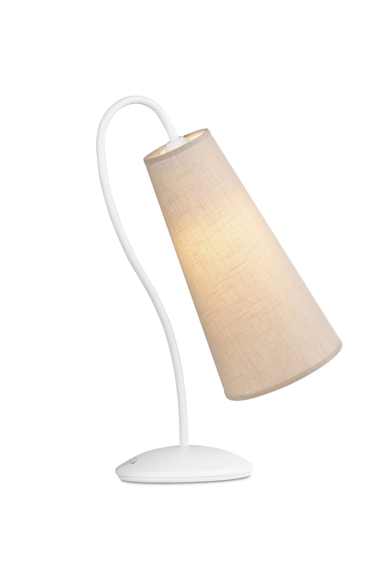   
                        Настільна лампа NB LIGHT (Україна) 28734    
                         у стилі Модерн.  
                        Тип джерела світла: світлодіодна лампа, змінна.                                                 Кольори плафонів і підвісок: Бежевий.                         Матеріал: Тканина.                          фото 2