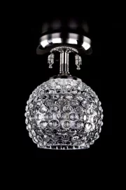 Точковий світильник ARTGLASS (Чехія) 28831    
                         У стилі Класика.  
                        Тип джерела світла: світлодіодна лампа, змінна.                         Форма: Коло.                         Кольори плафонів і підвісок: Прозорий.                         Матеріал: Кришталь.                          фото 1