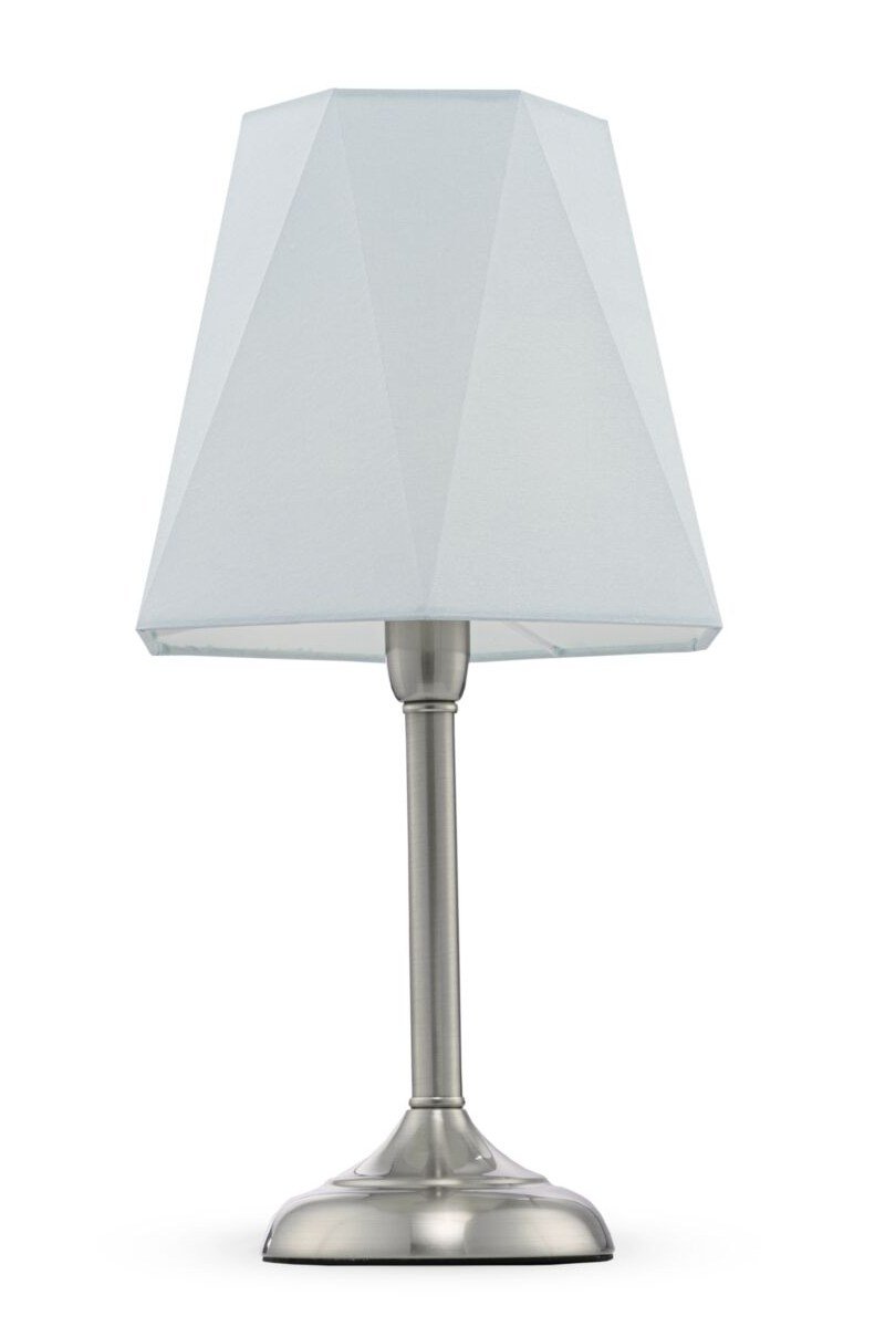   
                        Настільна лампа FREYA (Німеччина) 29015    
                         у стилі модерн.  
                        Тип джерела світла: cвітлодіодні led, енергозберігаючі, розжарювання.                                                 Кольори плафонів і підвісок: білий.                         Матеріал: тканина.                          фото 1