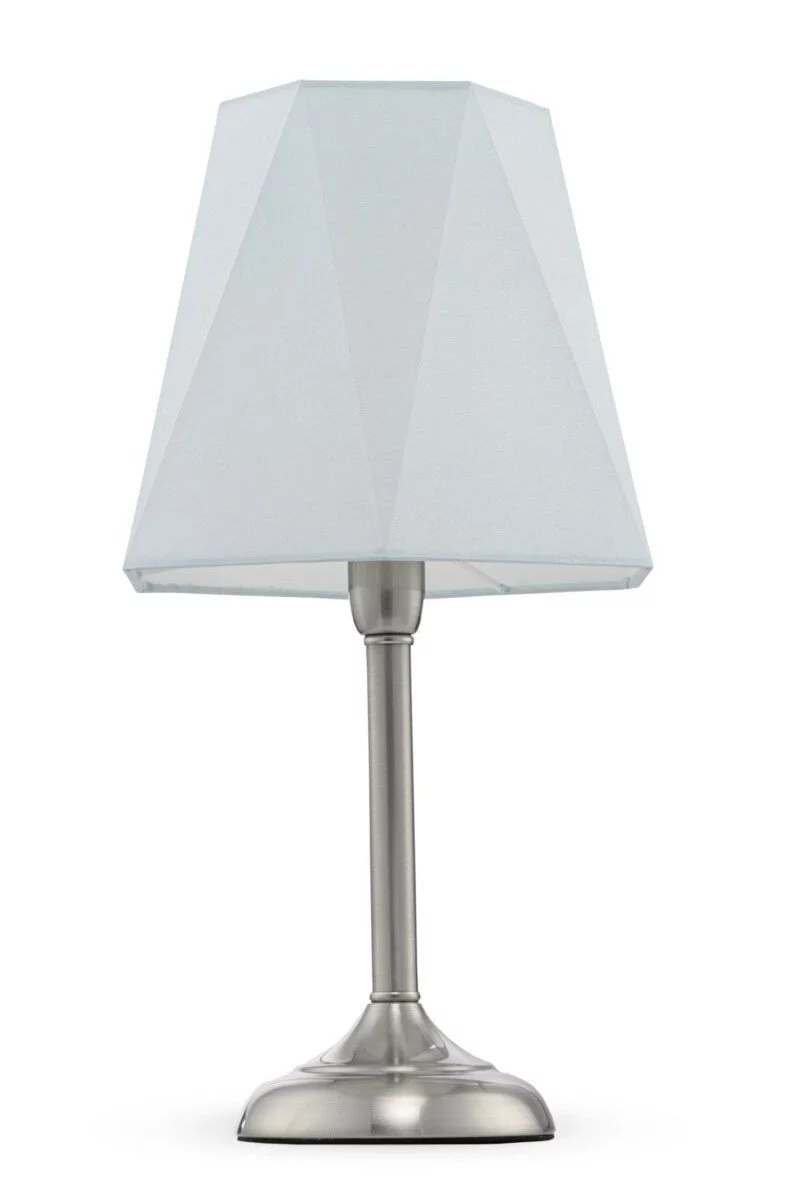   
                        Настільна лампа FREYA (Німеччина) 29015    
                         у стилі Модерн.  
                        Тип джерела світла: cвітлодіодні led, енергозберігаючі, розжарювання.                                                 Кольори плафонів і підвісок: Білий.                         Матеріал: Тканина.                          фото 1