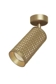   
                        Точковий світильник MAYTONI (Німеччина) 29018    
                         у стилі модерн.  
                        Тип джерела світла: cвітлодіодні led, галогенні.                         Форма: коло.                         Кольори плафонів і підвісок: золото.                         Матеріал: алюміній.                          фото 1