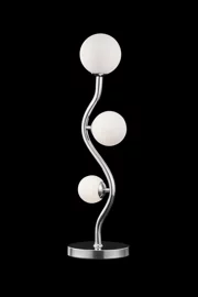   
                        
                        Настільна лампа MAYTONI (Німеччина) 29036    
                         у стилі Модерн.  
                        Тип джерела світла: світлодіодна лампа, змінна.                                                 Кольори плафонів і підвісок: Білий.                         Матеріал: Скло.                          фото 1