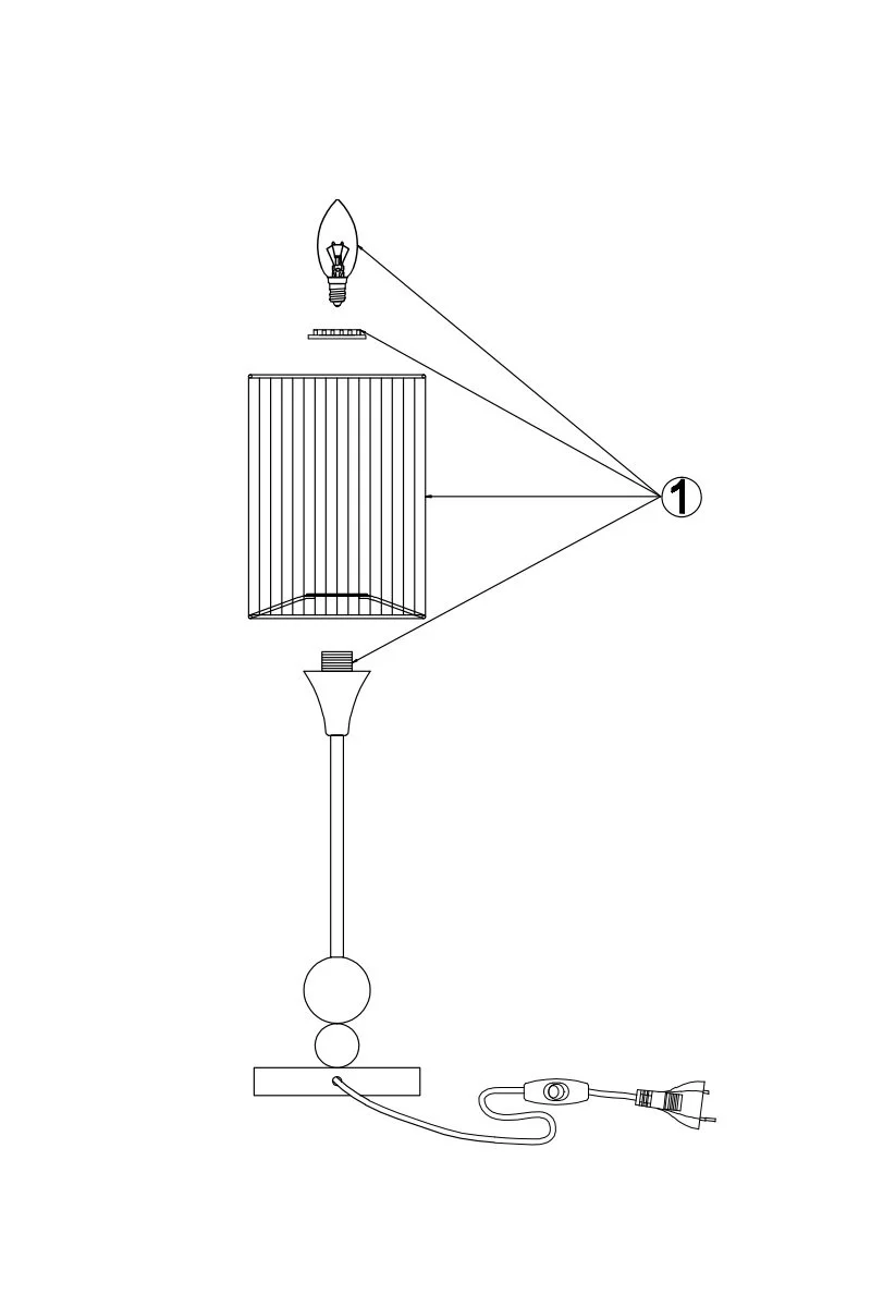   
                        Настільна лампа FREYA (Німеччина) 29108    
                         у стилі Модерн.  
                        Тип джерела світла: світлодіодна лампа, змінна.                                                 Кольори плафонів і підвісок: Срібло.                         Матеріал: Тканина.                          фото 5