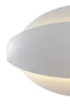   
                        Светильник настенный MAYTONI  (Германия) 29110    
                         в стиле Модерн.  
                        Тип источника света: встроенный led-модуль, несъемный.                                                 Цвета плафонов и подвесок: Белый.                         Материал: Металл, Акрил.                          фото 2