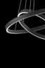   
                        
                        Люстра MAYTONI (Германия) 29180    
                         в стиле Хай-тек.  
                        Тип источника света: встроенный led-модуль, несъемный.                         Форма: Круг.                         Цвета плафонов и подвесок: Черный.                         Материал: Алюминий.                          фото 6
