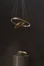   
                        Люстра MAYTONI (Німеччина) 29181    
                         у стилі Хай-тек.  
                        Тип джерела світла: вбудований led-модуль, незмінний.                         Форма: Коло.                         Кольори плафонів і підвісок: Латунь.                         Матеріал: Алюміній.                          фото 7