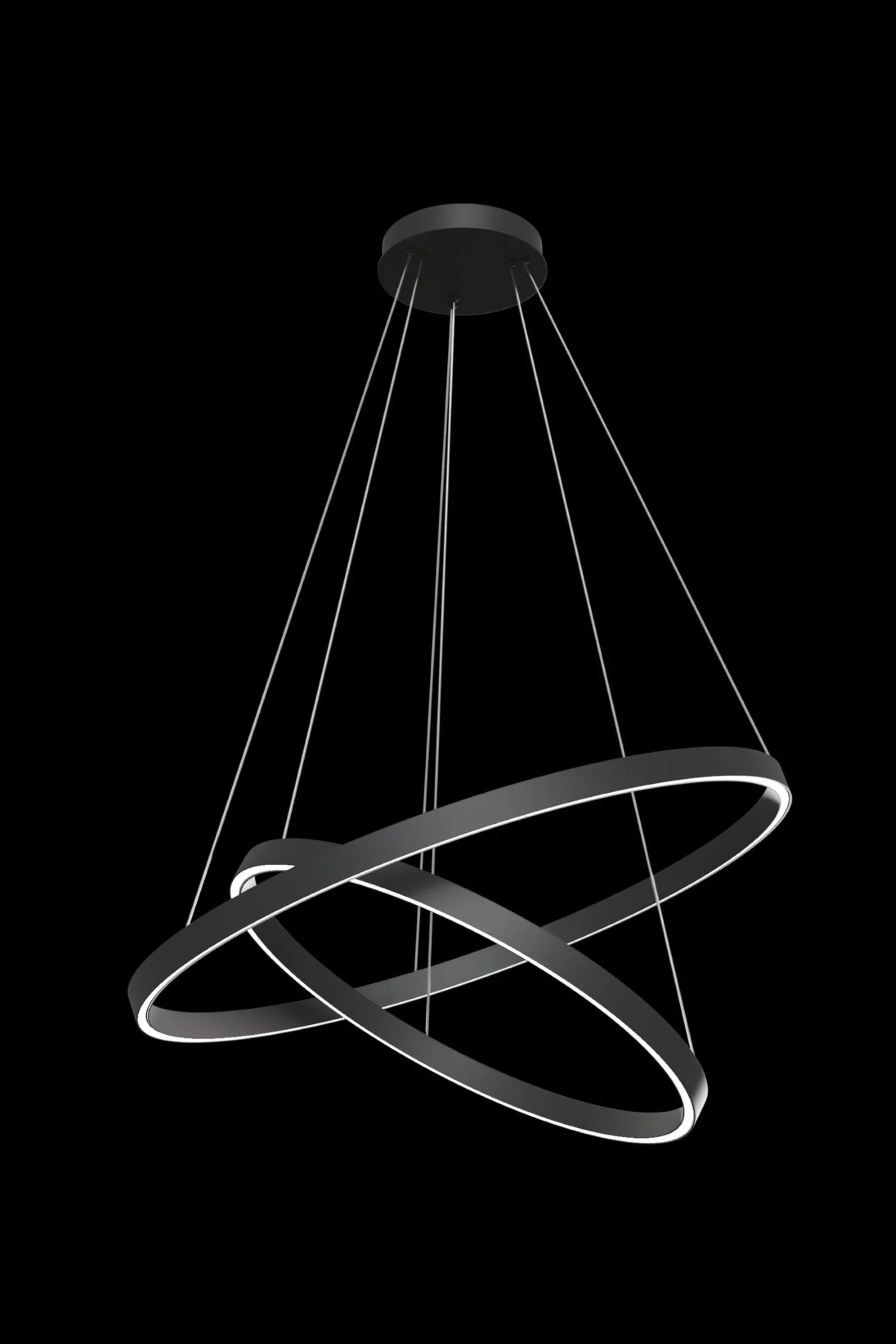   
                        
                        Люстра MAYTONI (Німеччина) 29186    
                         у стилі Хай-тек.  
                        Тип джерела світла: вбудований led-модуль, незмінний.                         Форма: Коло.                         Кольори плафонів і підвісок: Чорний.                         Матеріал: Алюміній.                          фото 5