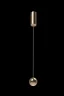   
                        Люстра MAYTONI  (Германия) 29203    
                         в стиле Хай-тек.  
                        Тип источника света: встроенный led-модуль, несъемный.                         Форма: Шар.                         Цвета плафонов и подвесок: Золото.                         Материал: Металл.                          фото 4