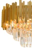   
                        
                        Люстра BLITZ (Німеччина) 29287    
                         у стилі Модерн.  
                        Тип джерела світла: світлодіодна лампа, змінна.                         Форма: Коло.                         Кольори плафонів і підвісок: Золото, Прозорий.                         Матеріал: Метал, Кришталь.                          фото 2