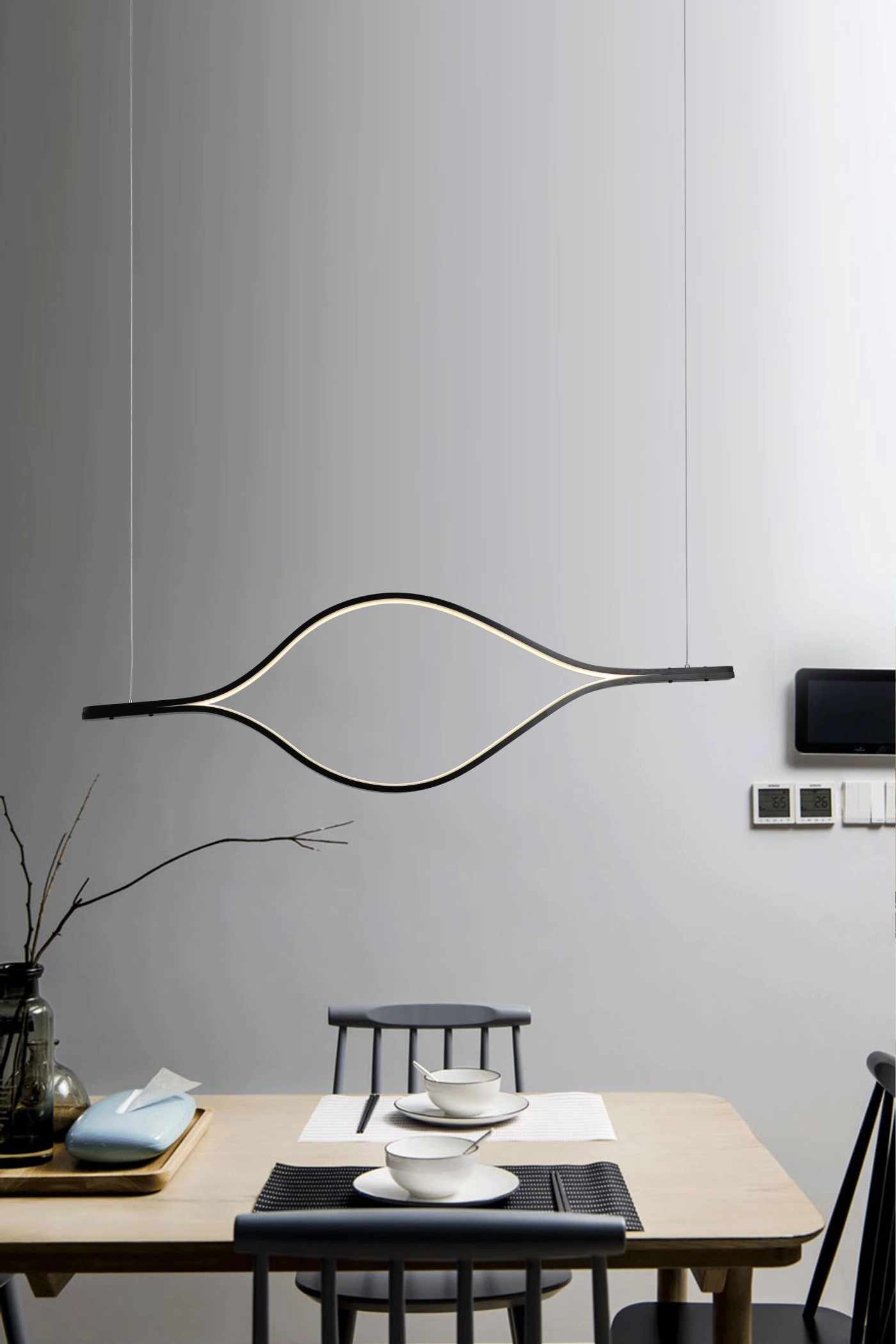   
                        
                        Люстра LAGUNA LIGHTING (Україна) 29445    
                         У стилі Модерн.  
                        Тип джерела світла: вбудований led-модуль, незмінний.                         Форма: Асиметрична.                         Кольори плафонів і підвісок: Чорний.                         Матеріал: Метал.                          фото 2