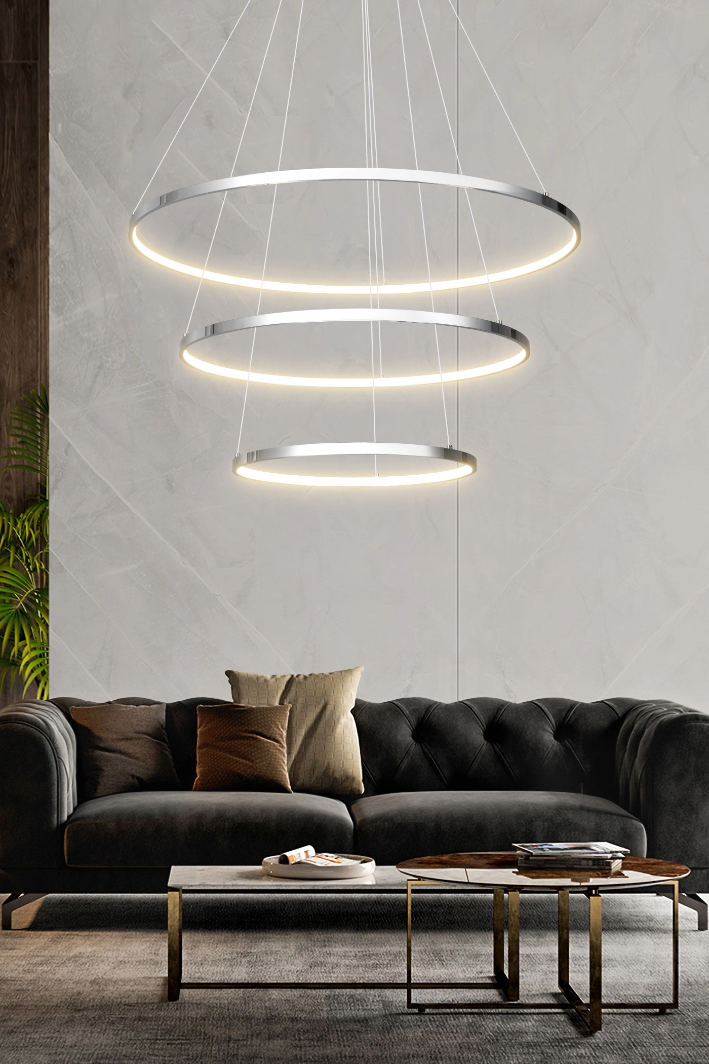   
                        
                        Люстра LAGUNA LIGHTING (Україна) 29459    
                         У стилі Хай-тек.  
                        Тип джерела світла: вбудований led-модуль, незмінний.                         Форма: Коло.                         Кольори плафонів і підвісок: Сірий.                         Матеріал: Метал, Пластик.                          фото 3