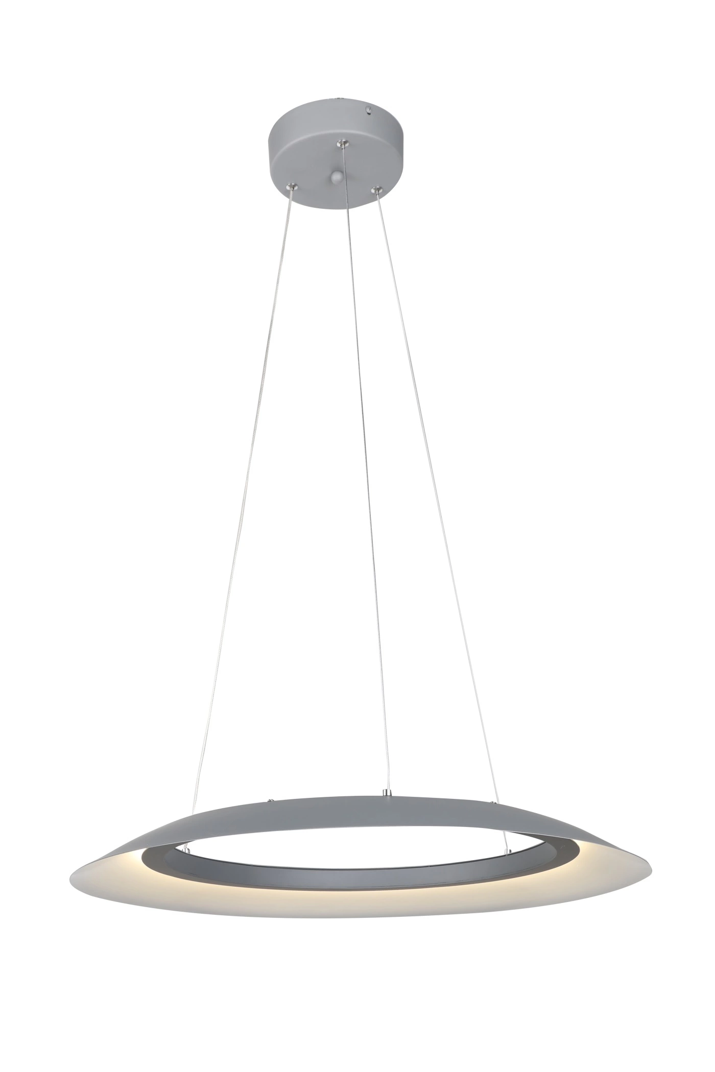   
                        
                        Люстра LAGUNA LIGHTING (Украина) 29465    
                         в стиле Хай-тек.  
                        Тип источника света: встроенный led-модуль, несъемный.                         Форма: Круг.                         Цвета плафонов и подвесок: Серый.                         Материал: Пластик.                          фото 1