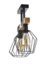   
                        
                        Люстра NB LIGHT (Україна) 29635    
                         У стилі Лофт.  
                        Тип джерела світла: світлодіодна лампа, змінна.                         Форма: Прямокутник.                         Кольори плафонів і підвісок: Чорний.                         Матеріал: Метал.                          фото 4
