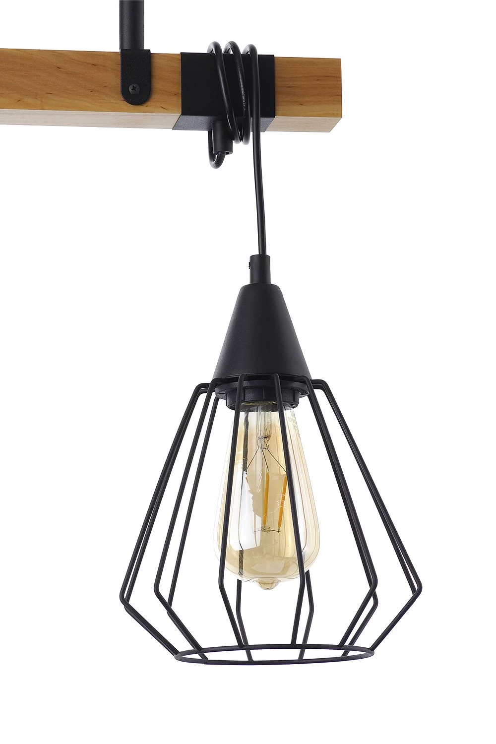   
                        
                        Люстра NB LIGHT (Україна) 29636    
                         У стилі Лофт.  
                        Тип джерела світла: світлодіодна лампа, змінна.                         Форма: Прямокутник.                         Кольори плафонів і підвісок: Чорний.                         Матеріал: Метал.                          фото 3