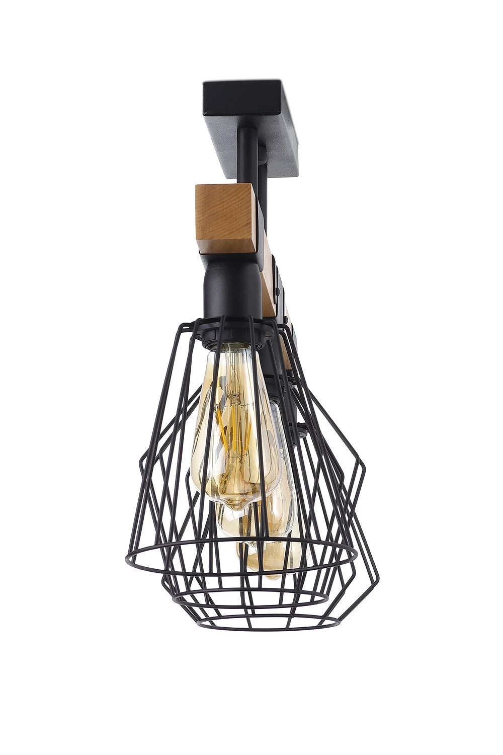   
                        
                        Люстра NB LIGHT (Україна) 29637    
                         У стилі Лофт.  
                        Тип джерела світла: світлодіодна лампа, змінна.                         Форма: Прямокутник.                         Кольори плафонів і підвісок: Чорний.                         Матеріал: Метал.                          фото 3