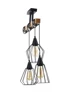   
                        
                        Люстра NB LIGHT (Україна) 29638    
                         У стилі Лофт.  
                        Тип джерела світла: світлодіодна лампа, змінна.                         Форма: Прямокутник.                         Кольори плафонів і підвісок: Чорний.                         Матеріал: Метал.                          фото 3