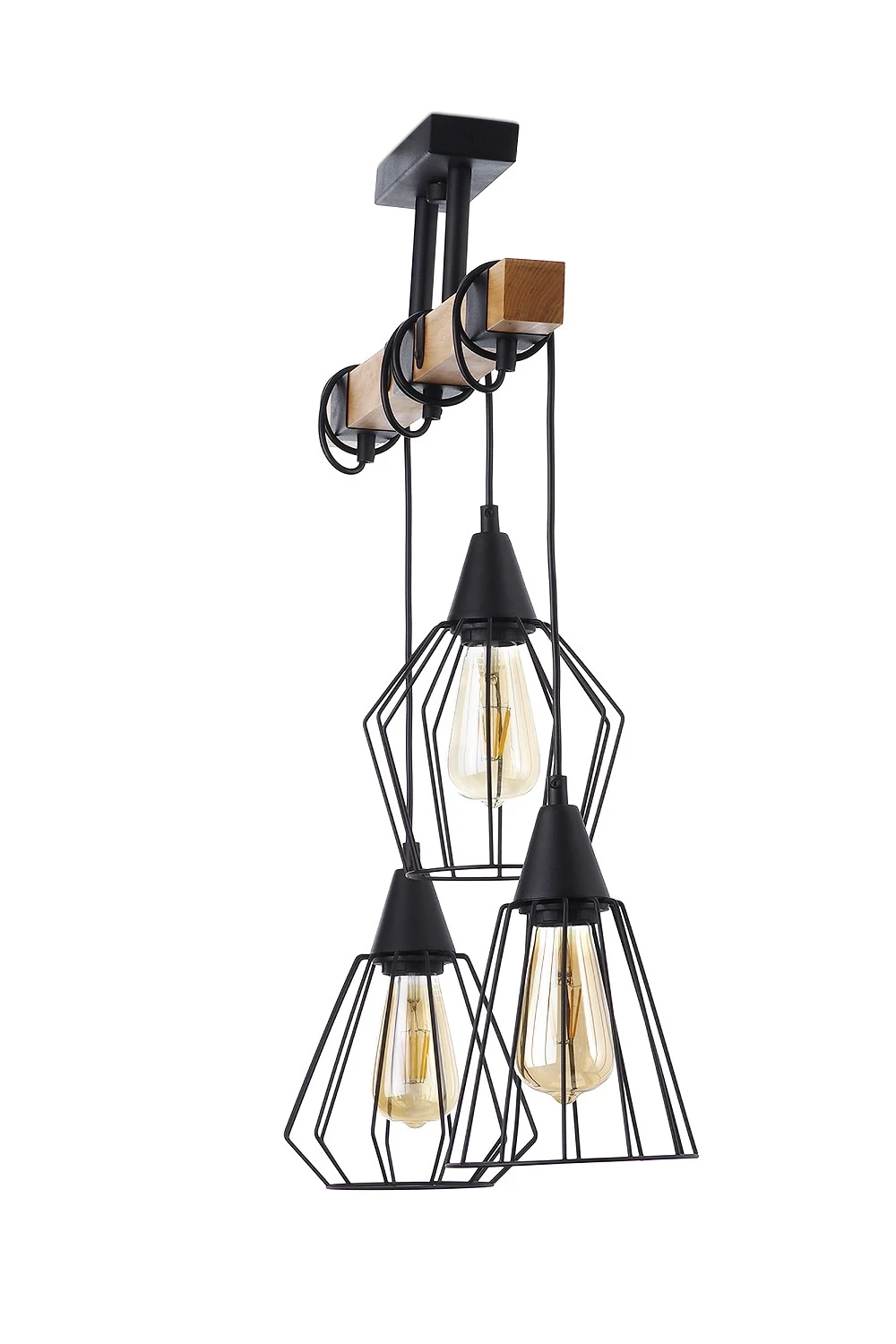   
                        
                        Люстра NB LIGHT (Україна) 29638    
                         У стилі Лофт.  
                        Тип джерела світла: світлодіодна лампа, змінна.                         Форма: Прямокутник.                         Кольори плафонів і підвісок: Чорний.                         Матеріал: Метал.                          фото 3