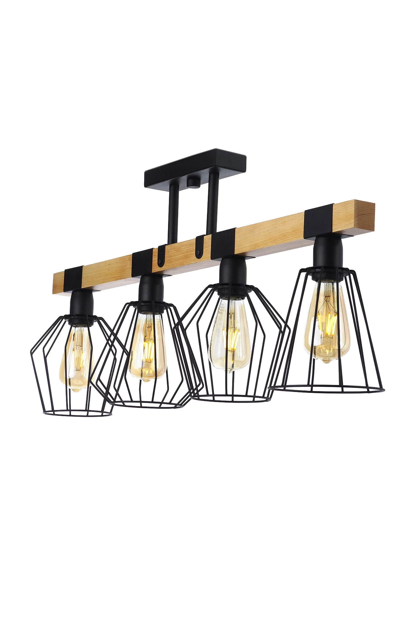   
                        
                        Люстра NB LIGHT (Україна) 29639    
                         У стилі Лофт.  
                        Тип джерела світла: світлодіодна лампа, змінна.                         Форма: Прямокутник.                         Кольори плафонів і підвісок: Чорний.                         Матеріал: Метал.                          фото 1