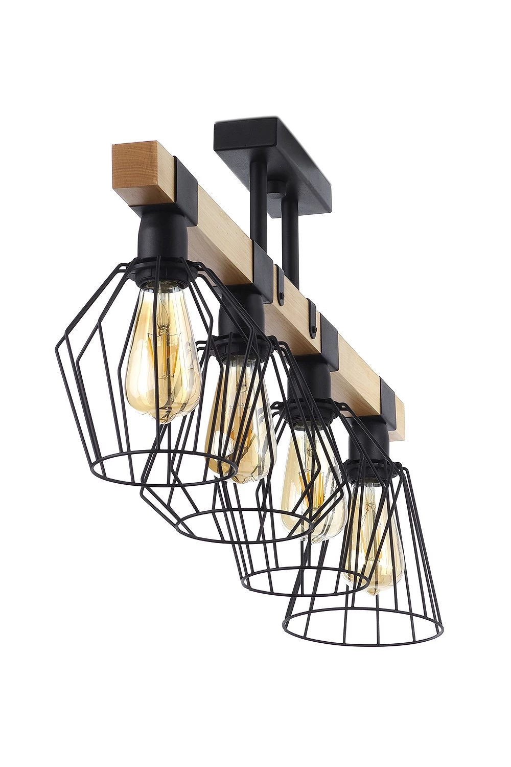   
                        
                        Люстра NB LIGHT (Україна) 29639    
                         У стилі Лофт.  
                        Тип джерела світла: світлодіодна лампа, змінна.                         Форма: Прямокутник.                         Кольори плафонів і підвісок: Чорний.                         Матеріал: Метал.                          фото 4