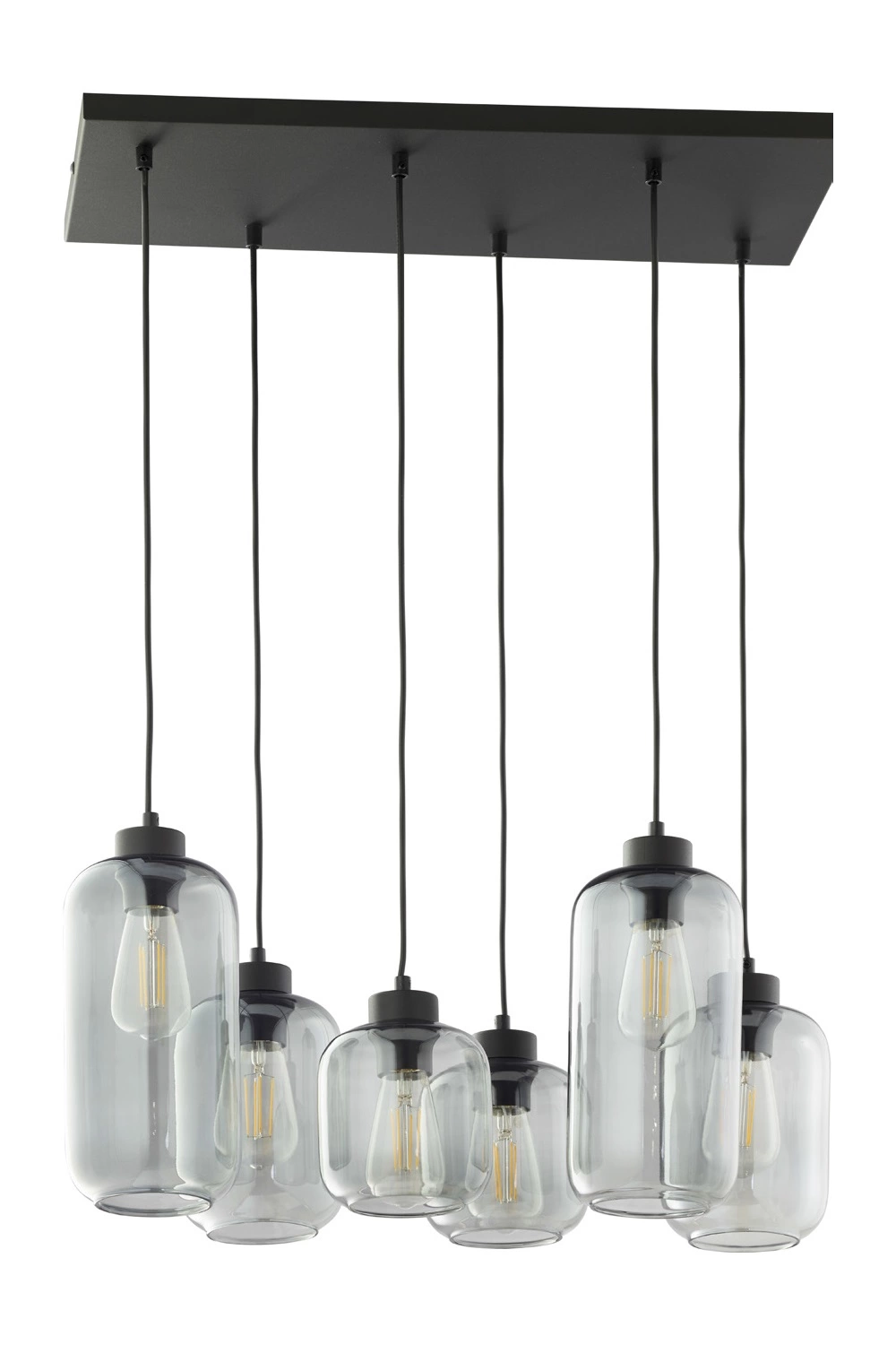   
                        
                        Люстра TK LIGHTING (Польща) 29726    
                         У стилі Хай-тек.  
                        Тип джерела світла: світлодіодна лампа, змінна.                         Форма: Прямокутник.                         Кольори плафонів і підвісок: Сірий.                         Матеріал: Скло.                          фото 1