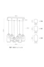   
                        
                        Люстра TK LIGHTING (Польща) 29726    
                         У стилі Хай-тек.  
                        Тип джерела світла: світлодіодна лампа, змінна.                         Форма: Прямокутник.                         Кольори плафонів і підвісок: Сірий.                         Матеріал: Скло.                          фото 2
