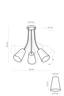   
                        
                        Люстра TK LIGHTING (Польща) 29746    
                         У стилі Модерн.  
                        Тип джерела світла: світлодіодна лампа, змінна.                         Форма: Коло.                         Кольори плафонів і підвісок: Білий, Рожевий, Фіолетовий.                         Матеріал: Тканина.                          фото 2