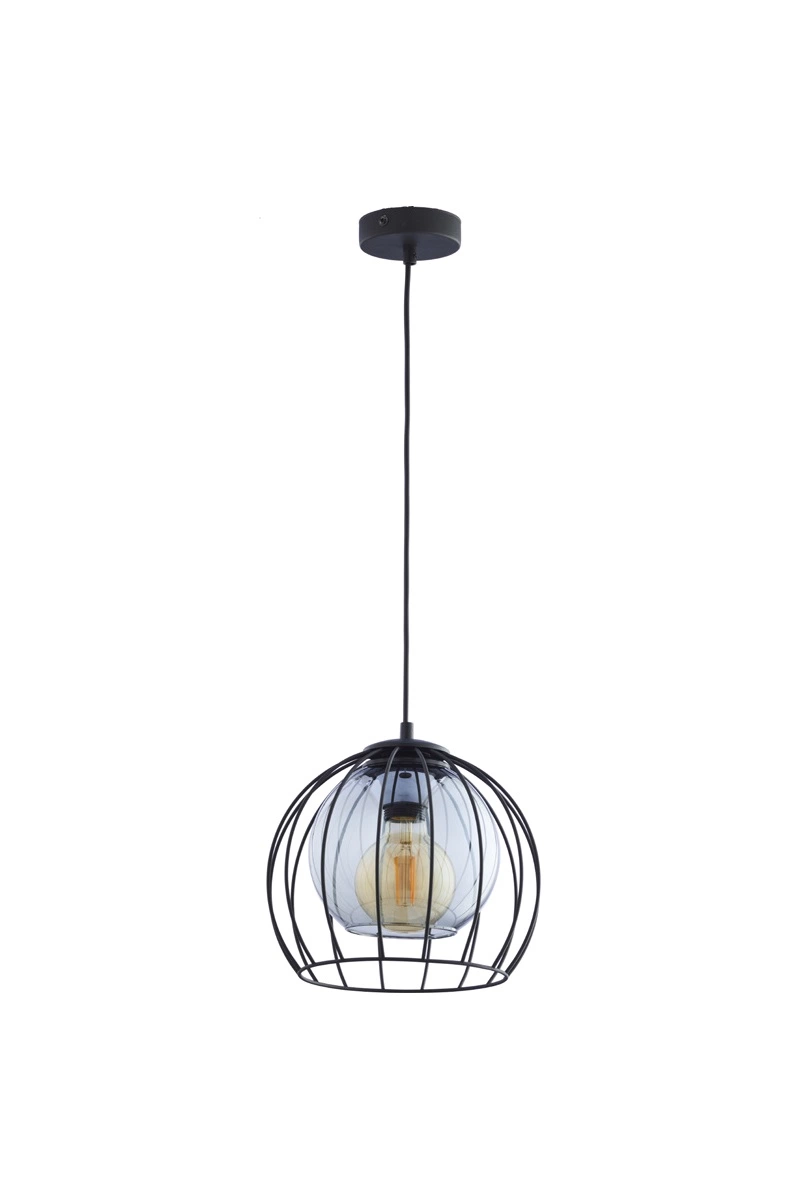   
                        
                        Люстра TK LIGHTING (Польша) 29775    
                         В стиле Лофт.  
                        Тип источника света: светодиодная лампа, сменная.                         Форма: Шар.                         Цвета плафонов и подвесок: Черный, Серый.                         Материал: Металл, Стекло.                          фото 1