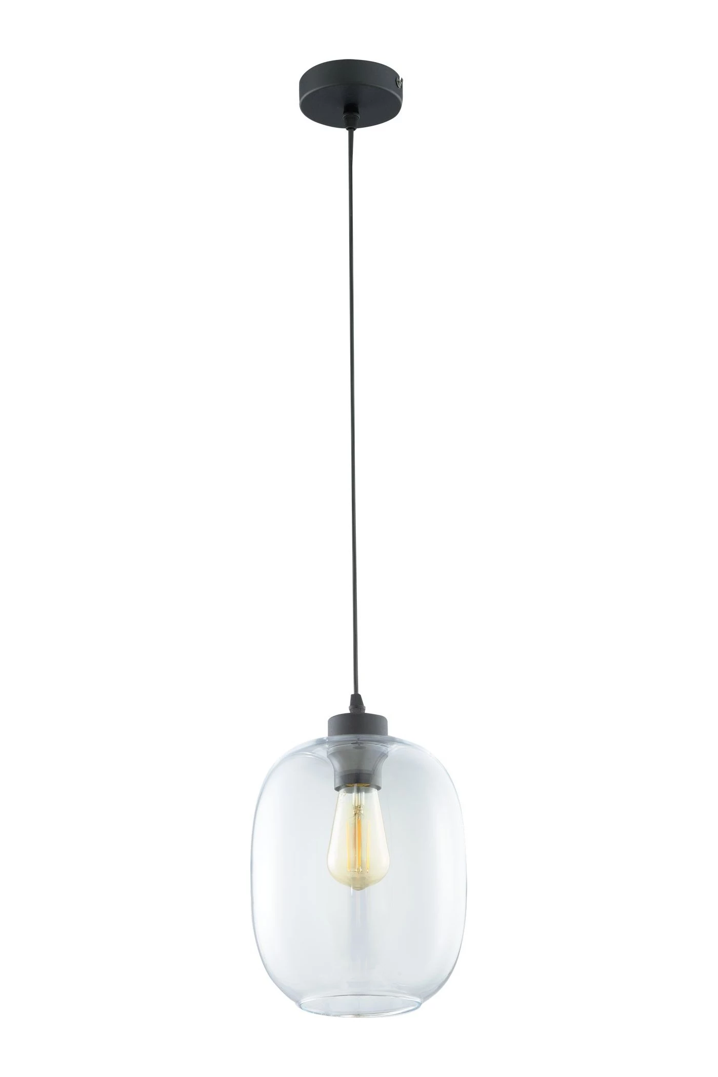   
                        
                        Люстра TK LIGHTING (Польща) 29780    
                         У стилі Модерн.  
                        Тип джерела світла: світлодіодна лампа, змінна.                         Форма: Овал, Циліндр.                         Кольори плафонів і підвісок: Прозорий.                         Матеріал: Скло.                          фото 1