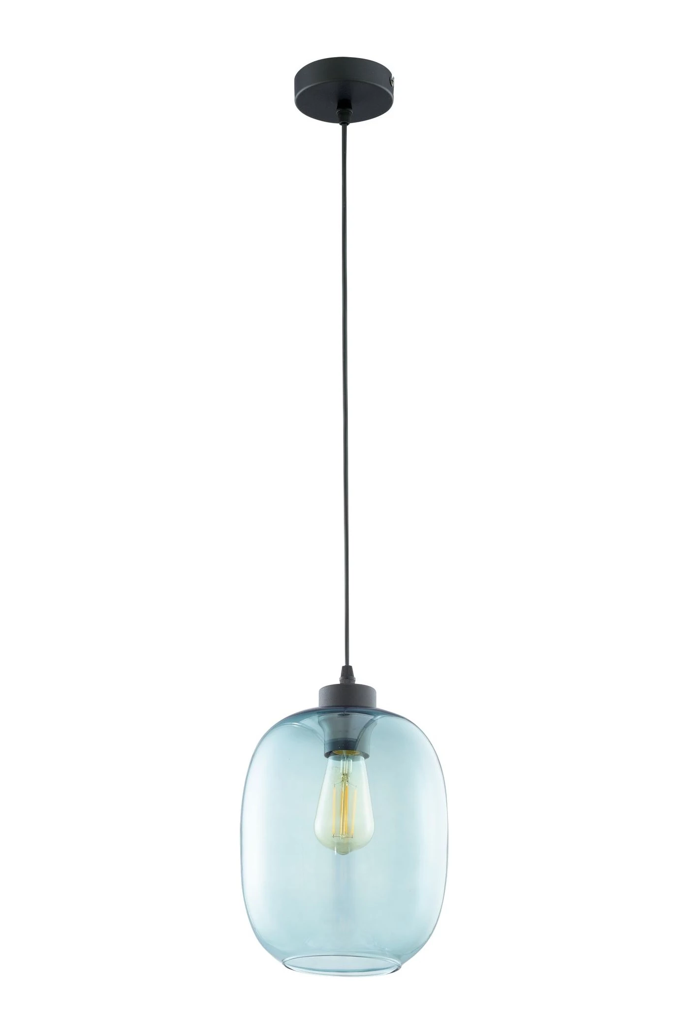   
                        
                        Люстра TK LIGHTING (Польща) 29782    
                         У стилі Модерн.  
                        Тип джерела світла: світлодіодна лампа, змінна.                         Форма: Циліндр.                         Кольори плафонів і підвісок: Синій.                         Матеріал: Скло.                          фото 1