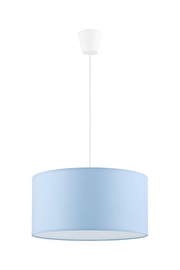   
                        Люстра TK LIGHTING (Польща) 29802    
                         у стилі модерн.  
                        Тип джерела світла: cвітлодіодні led, енергозберігаючі, розжарювання.                         Форма: коло.                         Кольори плафонів і підвісок: блакитний, білий.                         Матеріал: тканина.                          фото 1