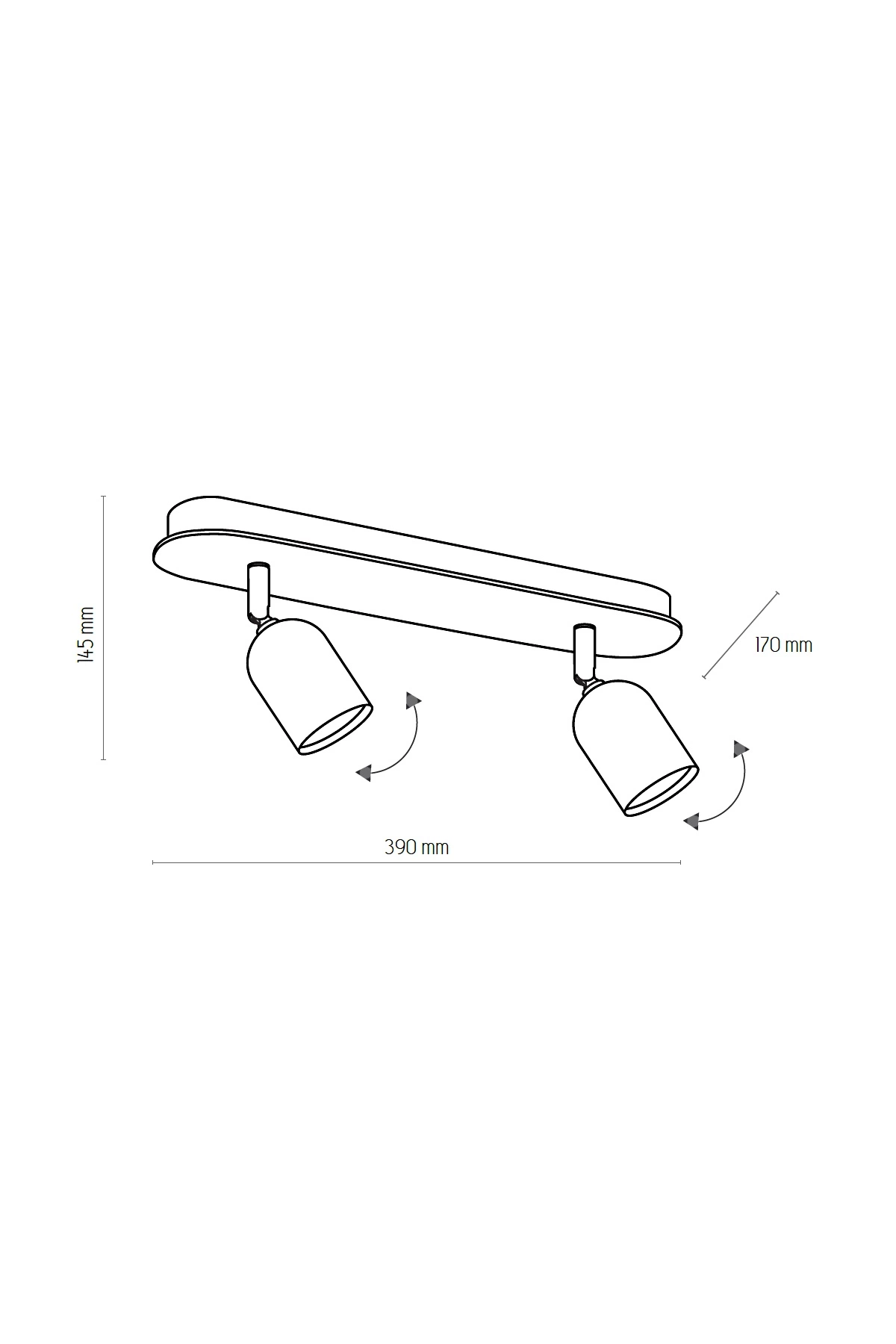   
                        
                        Світильник поворотний TK LIGHTING (Польща) 29828    
                         у стилі Кантрі.  
                        Тип джерела світла: світлодіодна лампа, змінна.                         Форма: Прямокутник.                         Кольори плафонів і підвісок: Білий.                         Матеріал: Метал.                          фото 2