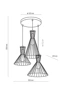   
                        
                        Люстра TK LIGHTING (Польша) 29841    
                         В стиле Лофт.  
                        Тип источника света: светодиодная лампа, сменная.                         Форма: Круг.                         Цвета плафонов и подвесок: Золото.                         Материал: Металл.                          фото 2