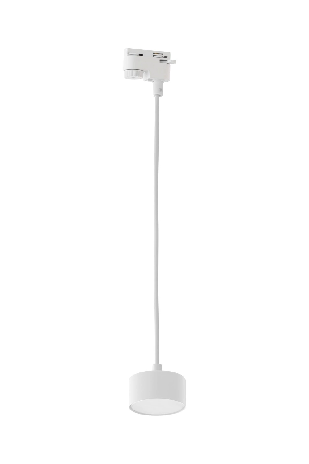   
                        Трековий світильник TK LIGHTING (Польща) 29902    
                         у стилі хай-тек.  
                        Тип джерела світла: cвітлодіодні led, люмінесцентні.                         Форма: коло.                         Кольори плафонів і підвісок: білий.                         Матеріал: пластик.                          фото 1